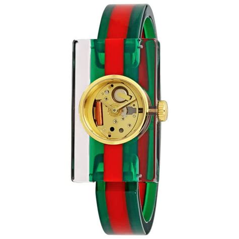 gucci plexiglass watch price|Gucci Watches for Women .